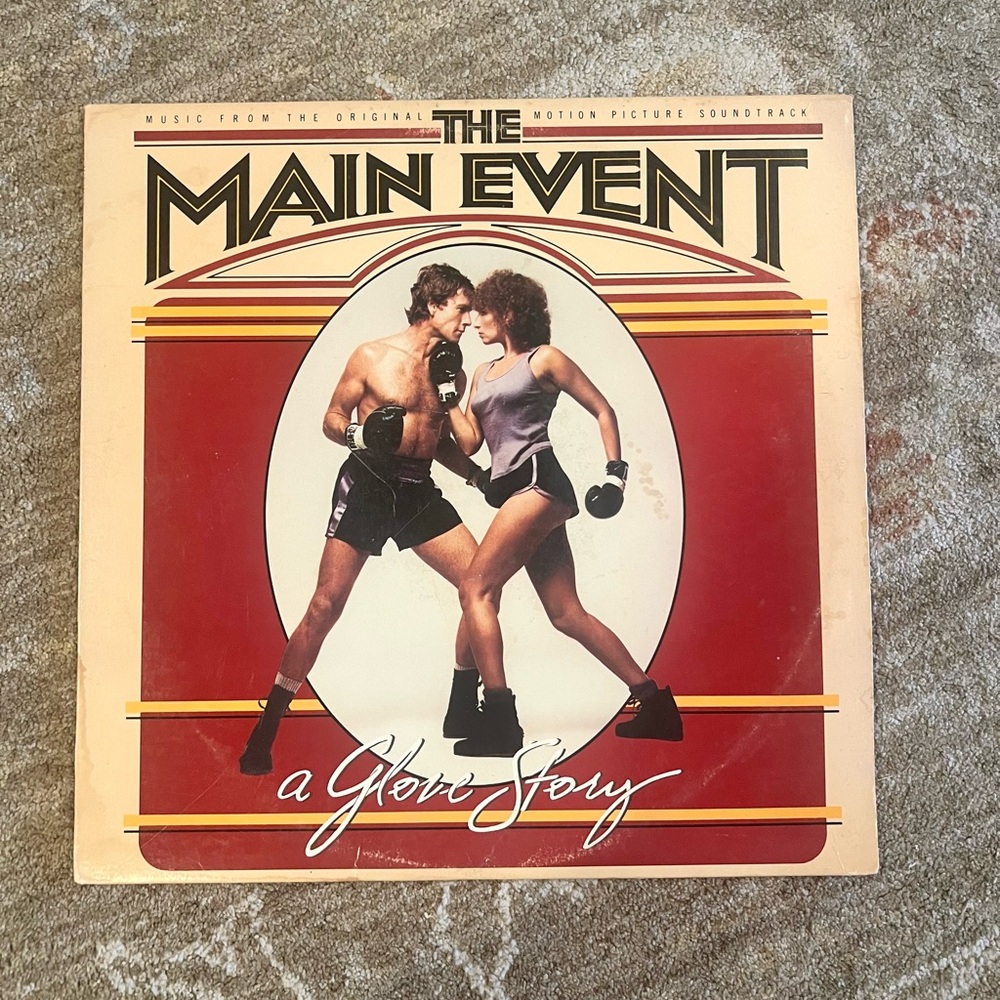 The Main Event, a Glove Story 
Original motion, picture soundtrack vintage album